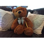 RubeyLiza - Alpaca Filled "Honey Bear" Teddy Bear